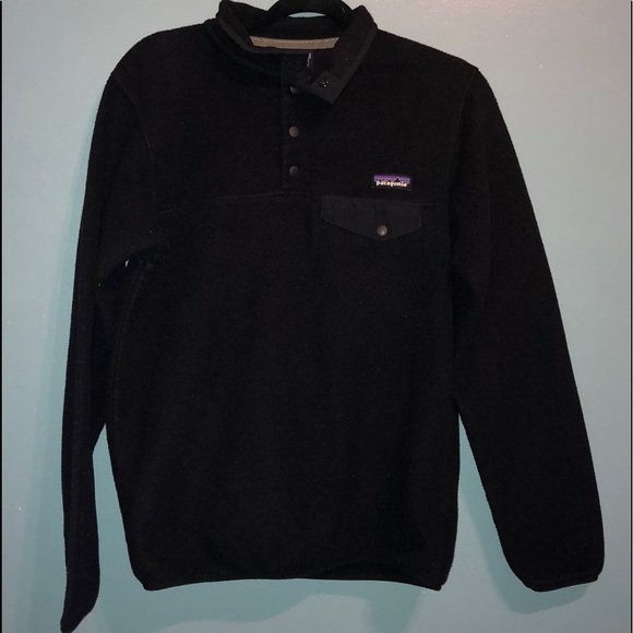 Patagonia Sweaters - Black Patagonia fleece sweater